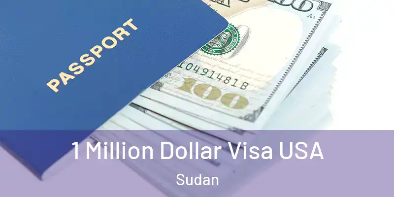  1 Million Dollar Visa USA Sudan